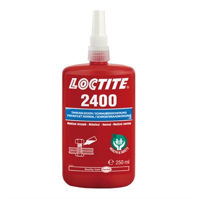 Loctite 2400 Zajišťovač šroubů SP - BOZP - 250 ml | hanak-trade.cz